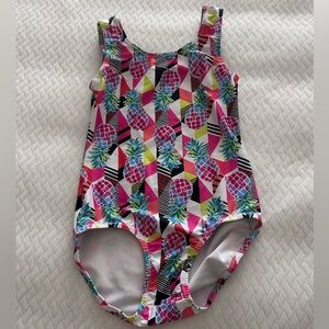 Colorful Pineapple Teens Leotard